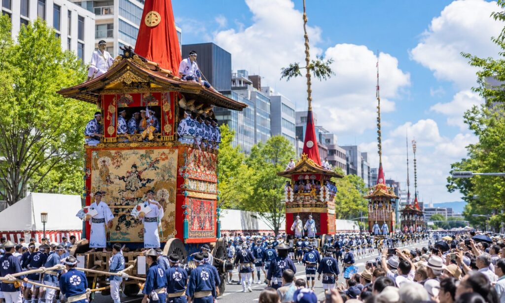 京都祇園祭 山鉾巡行の時間とコースを徹底解説｜前祭・後祭・穴場まで
