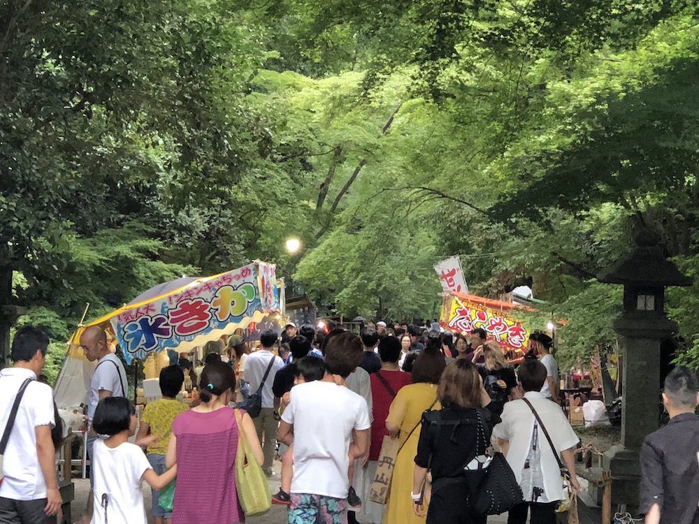 【2020年】京都下鴨神社の御手洗祭り(みたらし祭り)| 屋台と日程や時間まとめ