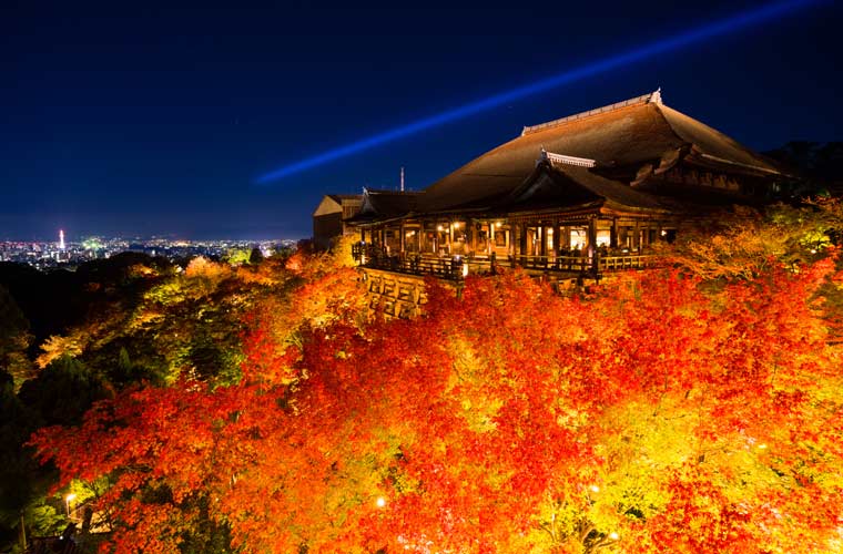 【2021年最新版】京都のおすすめ紅葉ライトアップ名所13選！最新情報と見頃まとめ