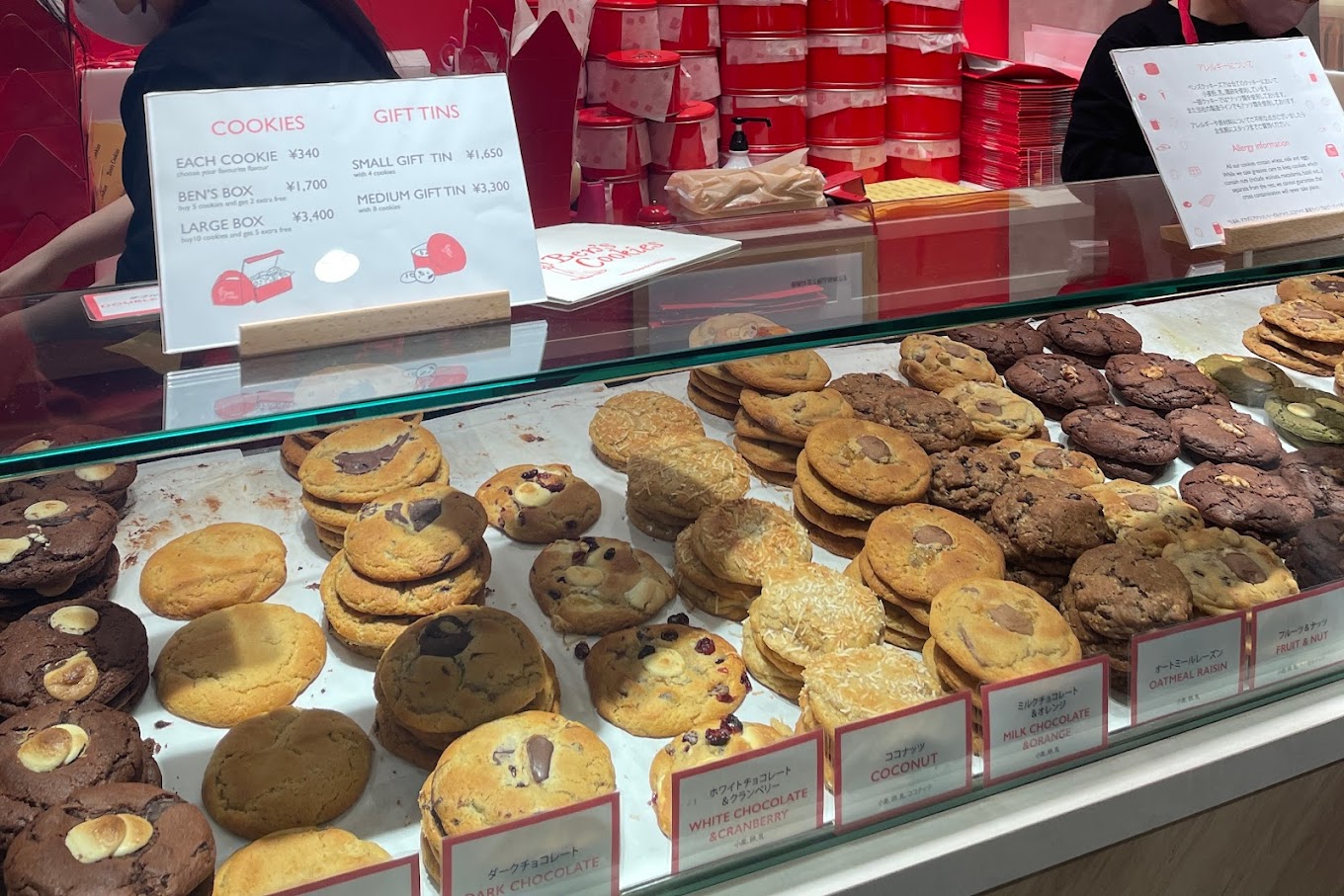 【開店】Ben’s Cookies