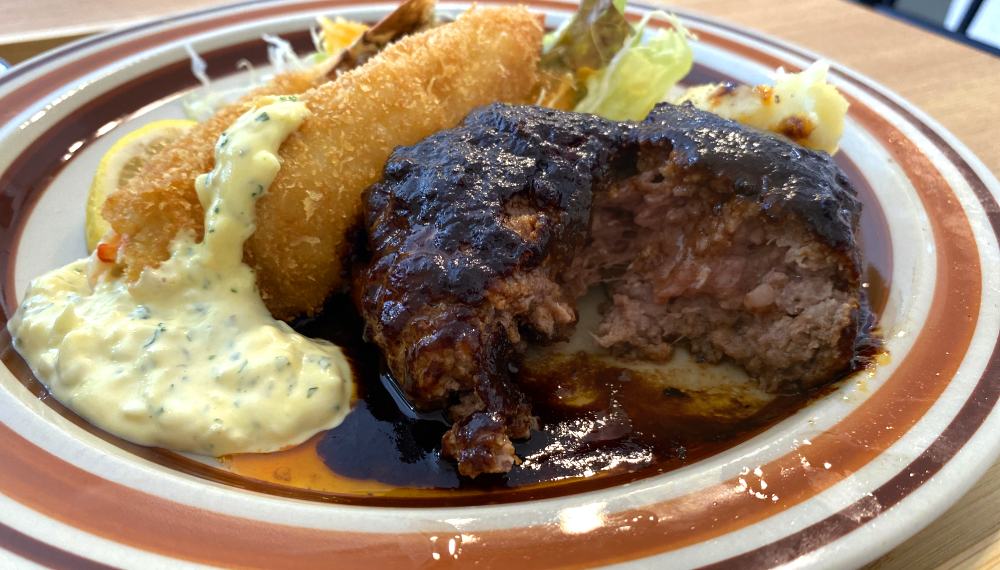 【京都・左京区】magari食堂|究極のエビフライ&ハンバーグ【京都グルメ】